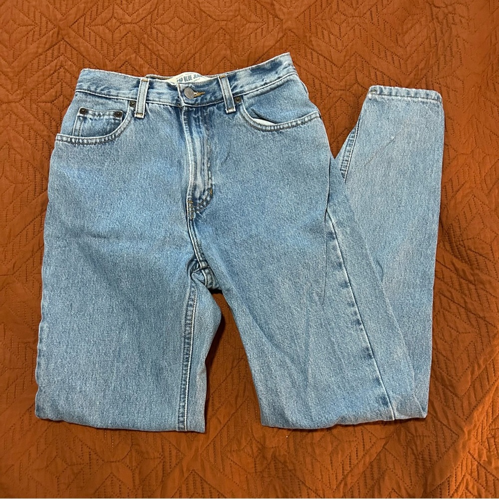 GAP High Rise Women's Jeans - Light Blue